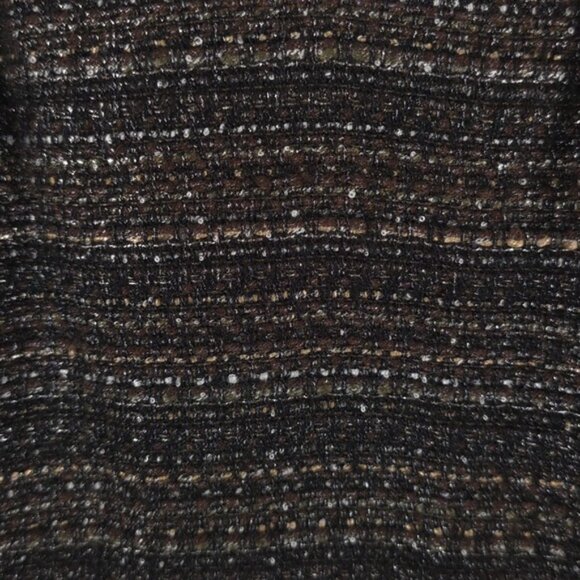 ANTHROPOLOGIE MOULINETTE SOEURS Dress Women’s Tweed Fit Flare Metallic Size 0 - Picture 10 of 12